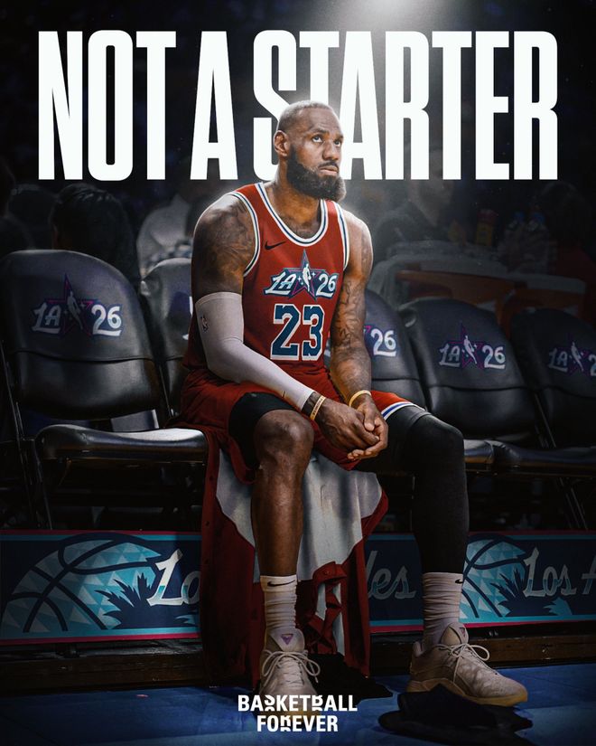 老詹全明星得票西部第9！無緣連續(xù)22年首發(fā) 教練和蕭華選他參賽？