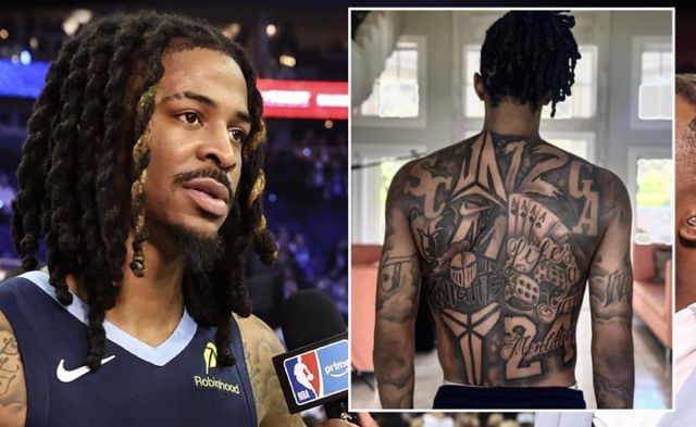 背后紋有灰熊隊標！莫蘭特復(fù)出自稱極度忠誠 主帥對手都在稱贊他